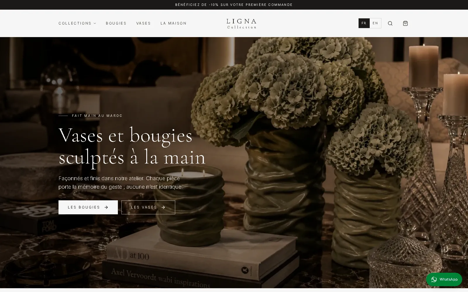 Aperçu du projet Ligna Collection réalisé par Artgon MEDIA
